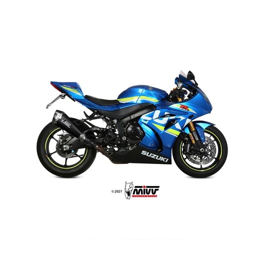 [S.050.LDRC] Silencieux MIVV DELTA RACE (coupelle carbone) SUZUKI GSX R 1000 2017-2022