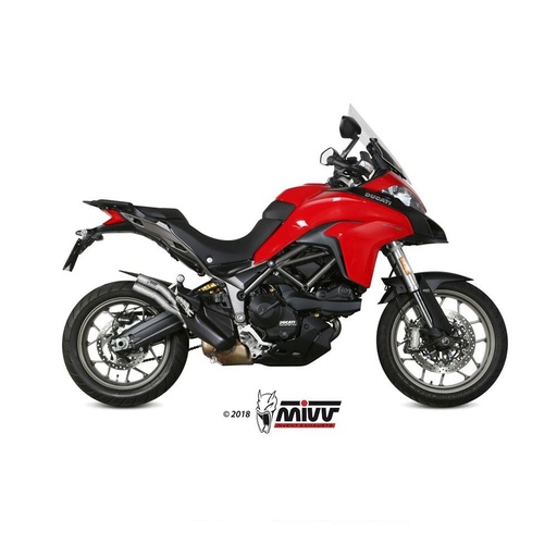 [D.037.LDGX] Silencieux MIVV DOUBLE GUN DUCATI MULTISTRADA 950 2017-2021