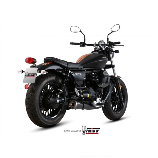 [M.011.SGB] Silencer MIVV GHIBLI MOTO GUZZI V9 Roamer/Bobber 2017-2020