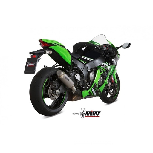 [K.042.L6P] MIVV GP Pro Silencer KAWASAKI ZX 10 R / RR / SE 2016-2024