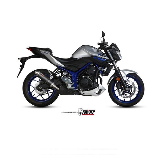 [Y.055.L2S] Silencieux MIVV GP YAMAHA MT03 (320cc) 2016-2024