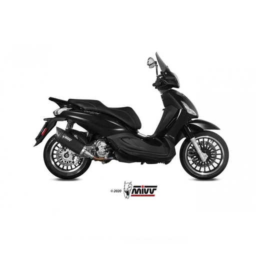 [MV.PG.0001.LV] Silencieux MIVV MOVER PIAGGIO Beverly 300 I.E/Tourer 2009-2020