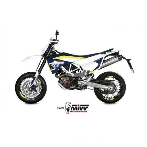 [HU.001.L4C] Silencieux MIVV OVAL HUSQVARNA 701 SM/ENDURO 2017-2020