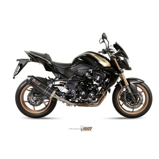[K.028.LX2] MIVV OVAL Silencer KAWASAKI Z 750 2007-2013