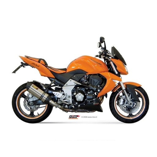 Silencieux MIVV SUONO Kawasaki Z 1000 2007-2009 Coupelle Carbone