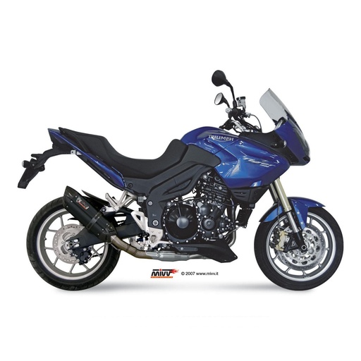 [T.010.L9] Silencieux MIVV SUONO (coupelle carbone) TRIUMPH TIGER 1050 2007-2012