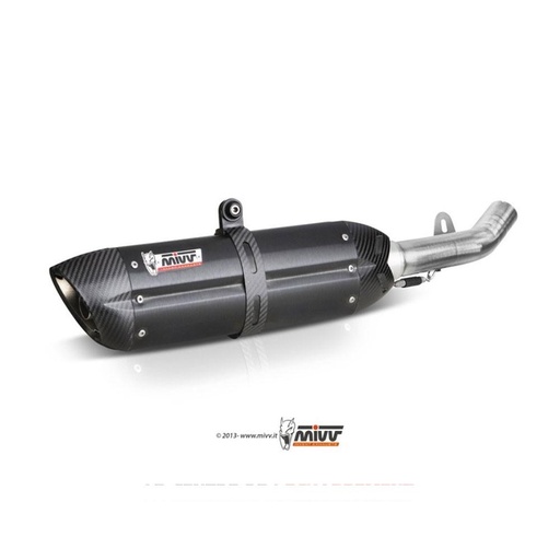 [T.011.L9] Silencieux MIVV SUONO TRIUMPH TIGER 800 2011-2016