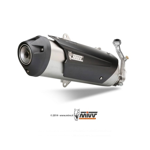 [C.GL.0009.K] Silencieux MIVV URBAN APRILIA SCARABEO 500/Light/GT 2003-2012
