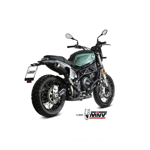[E.011.LC4B] MIVV X-M1 Silencer BENELLI LEONCINO 800 TRAIL 2022-2024
