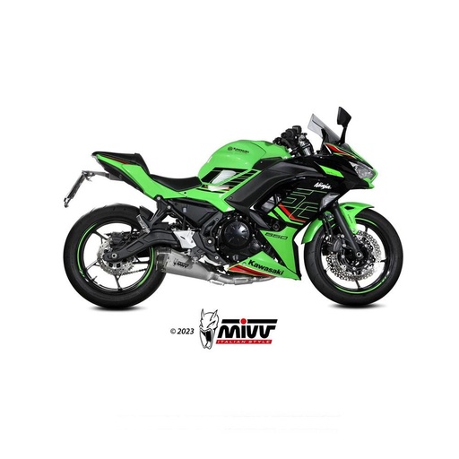 Ligne Complète MIVV DELTA RACE KAWASAKI NINJA 650 2024-...