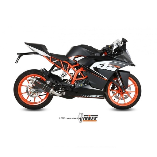[KT.016.LXB] Demi-ligne Complète MIVV GP KTM RC 125 2015-2016