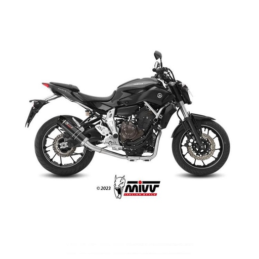 Ligne Complète MIVV GP-C YAMAHA MT07 2014-2024 (sortie latérale)