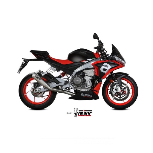Ligne Complète MIVV X-M1 APRILIA 660 RS / TUONO 2021-2024