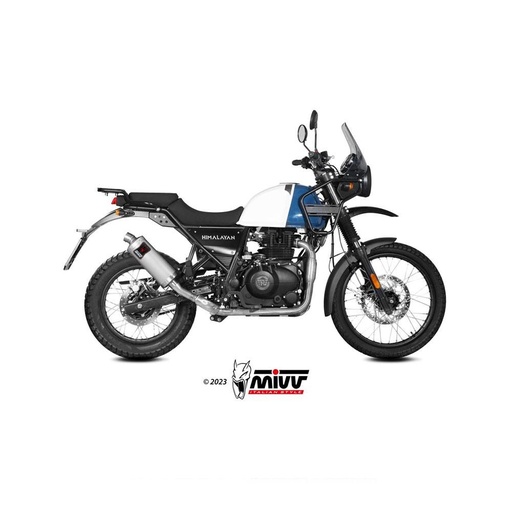 Silencieux MIVV DAKAR ROYAL ENFIELD HIMALAYAN 400 2017-2023