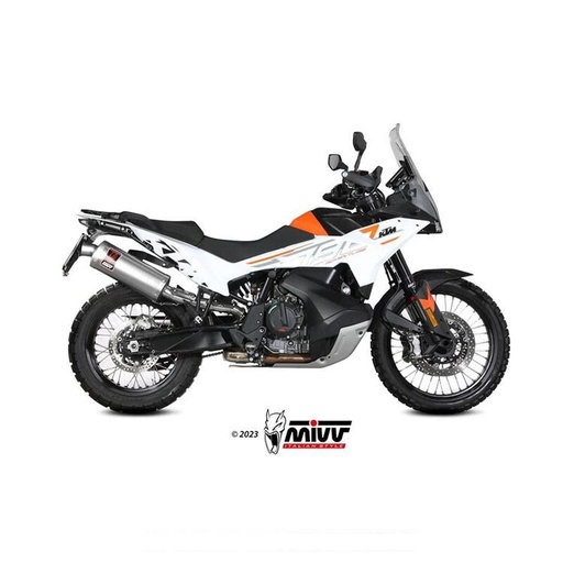Silencieux MIVV DAKAR KTM 790 ADVENTURE R 2019-2024