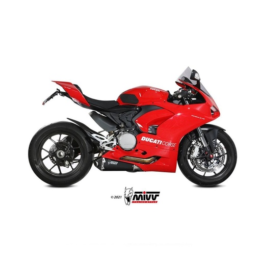 Silencieux MIVV DELTA RACE (coupelle carbone) DUCATI PANIGALE V2 (955) et STREETFIGHTER 2022-2024 2020-2024