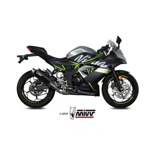 [K.048.LXBP] Silencieux MIVV GP Pro KAWASAKI NINJA et Z125 2019-2024
