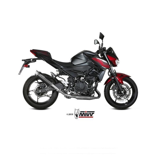 [K.047.LXBP] Silencieux MIVV GP Pro (avec grille) KAWASAKI NINJA et Z 400 2018-2024