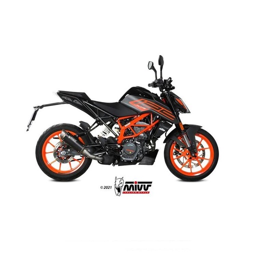 MIVV GP Pro Silencer (with grid) KTM 125 DUKE 2021-2023