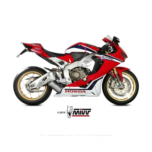 MIVV MK3 Silencer HONDA CBR 1000 RR FIREBLADE 2017-2019 low position