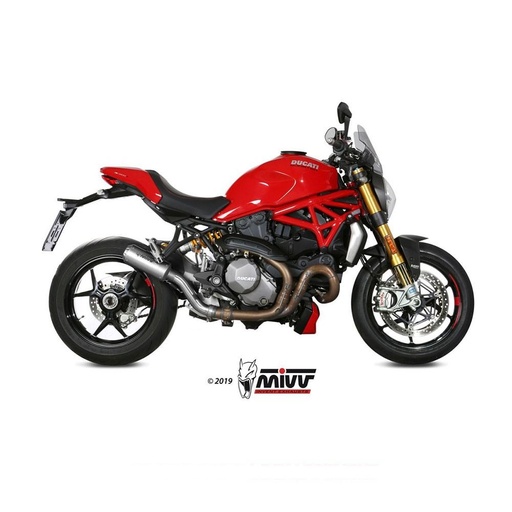 MIVV MK3 Silencer DUCATI MONSTER 821 2017-2020