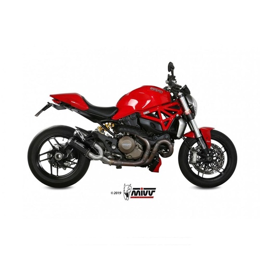[D.040.SM3C] Silencieux MIVV MK3 DUCATI MONSTER 1200 / 1200 S 2014-2016