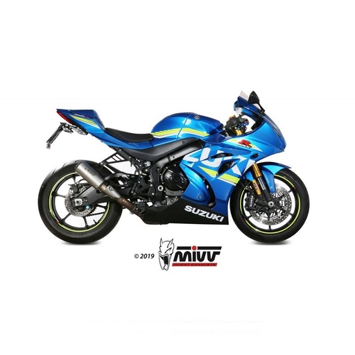MIVV MK3 Silencer SUZUKI GSX R 1000 2017-2022