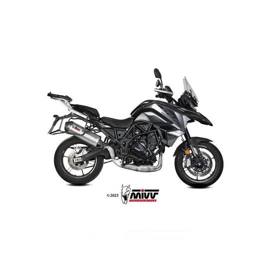 MIVV OVAL Silencer BENELLI TRK 702 / X 2023-2024