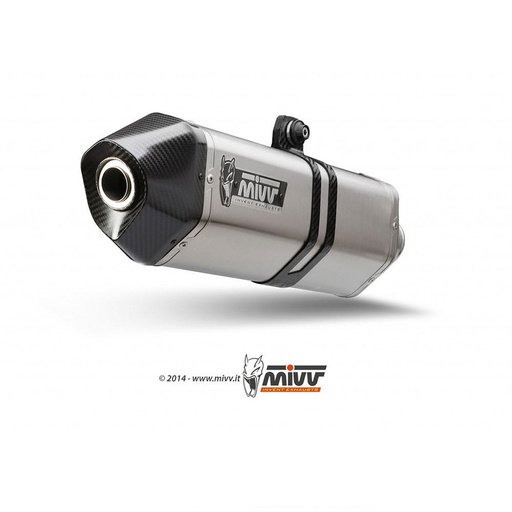 [H.058.LRX] MIVV SPEED EDGE Silencer (carbon end cap) HONDA CROSSRUNNER 800 2015-2020