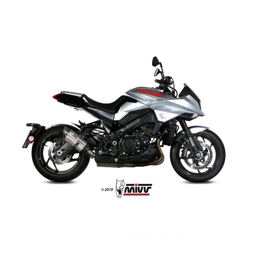 [S.056.L9] Silencieux MIVV SUONO (coupelle carbone) SUZUKI GSX-S 1000 Katana 2019-2025