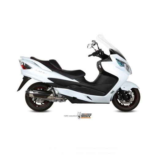 MIVV URBAN Full Exhaust System SUZUKI AN BURGMAN 400 2007-2012