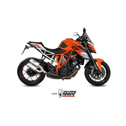 MIVV MK3 Silencer KTM 1290 Super Duke R 2014-2019 dual outlet