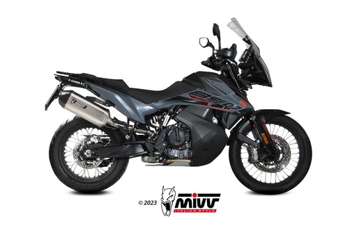 MIVV Speed Edge Silencer KTM 790 / 890 Adventure / R 2021-... and 890 SMT 2023-2024