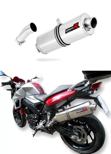 [DOBW0280A-H] Silencieux Dominator Slip-on Ovale BMW F 800 R / GT