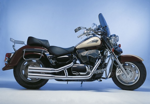 [FAL65250305] Falcon Double Groove Full Exhaust System SUZUKI VZ 1600 Marauder / M1600 Intruder and Kawasaki VN 1500 Mean Strike