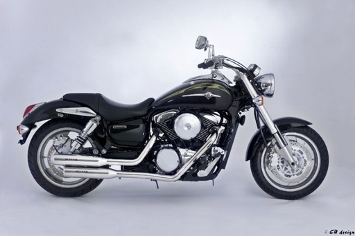 [MILSU-VZ16N-X43.03] Ligne Complète Miller Nexus SUZUKI VZ 1600 Marauder / M1600 Intruder et Kawasaki VN 1500 Mean Strike