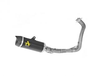 Arrow Thunder Full Exhaust System without Catalyst (carbon end cap) Yamaha MT-07 2025-...