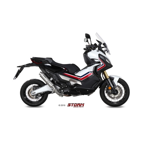 [H.066.LXS-STORM] Silencieux Storm GP Adapt. HONDA X-ADV 750 2017-2024