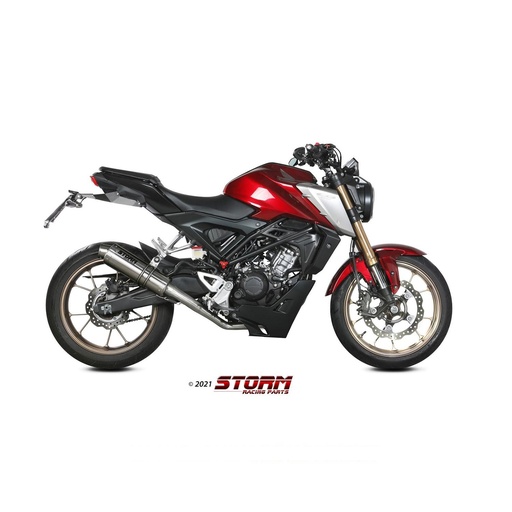 [H.077.LXS-STORM] Ligne Complète Storm GP Adapt. HONDA CB 125 R 2021-2024