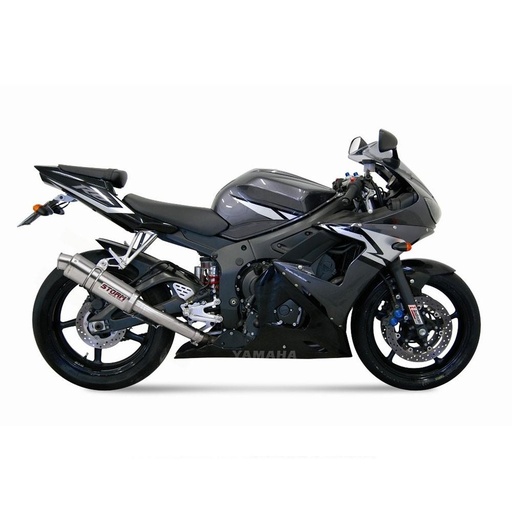 [Y.013.LXS-STORM] Silencieux Storm GP Adapt. YAMAHA YZF 600 R6 2003-2005