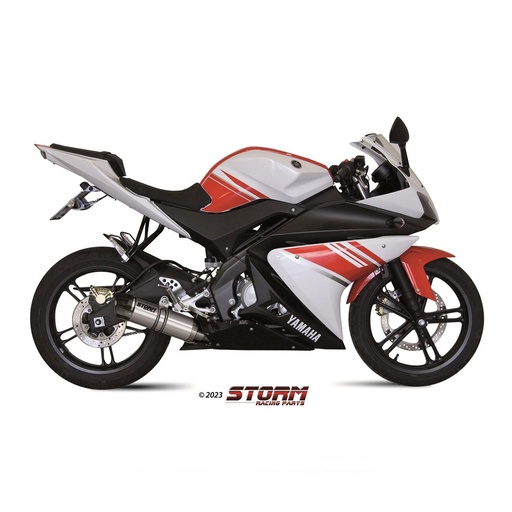 [Y.030.LXS-STORM] Ligne Complète Storm GP Adapt. YAMAHA YZF 125 R 2008-2013