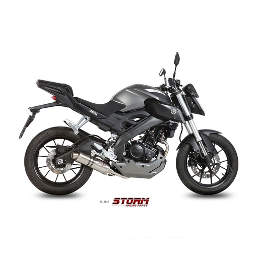 [Y.047.LXS-STORM] Ligne Complète Storm GP Adapt. YAMAHA MT125 2015-2019 et YZF 125 R 2014-2018