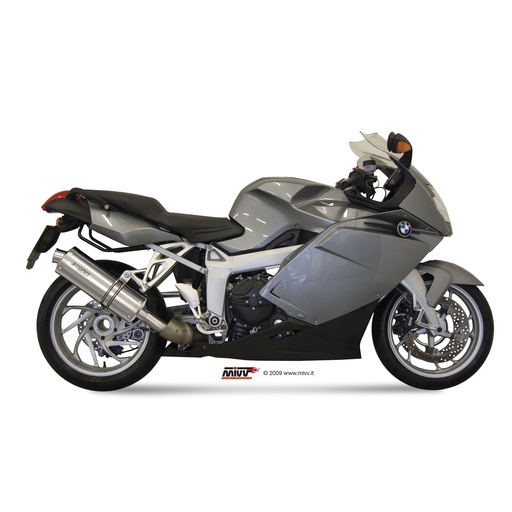 [B.003.LX2-STORM] Silencieux Storm Ovale Adapt. BMW K 1200 R/S 2004-2008