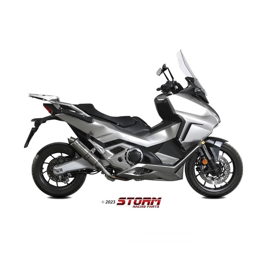 [H.080.LXS-STORM] Silencieux Storm GP Adapt. HONDA FORZA 750 2021-2026
