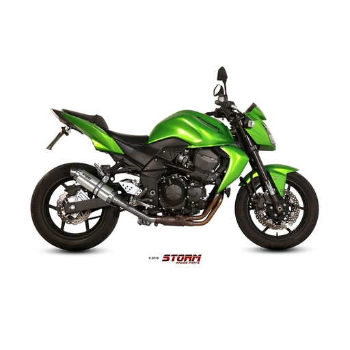 [K.018.LXS-STORM] Silencieux Storm GP Adapt. KAWASAKI Z 750 2007-2013
