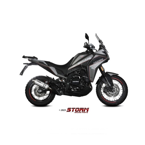 [MM.001.LX1-STORM] Silencieux Storm Ovale Adapt. MOTO MORINI X-CAPE 2022-2024