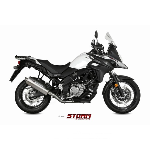 [S.049.LX2-STORM] Demi ligne Storm Ovale Adapt. SUZUKI DL 650 V-Strom 2017-2025