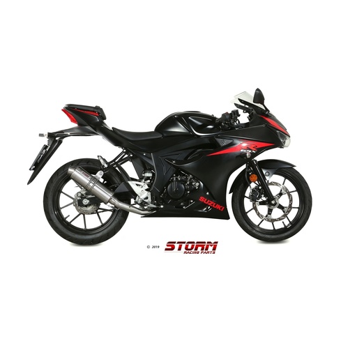 [S.055.LXS-STORM] Ligne Complète Storm GP Adapt. SUZUKI GSX-R 125 2017-2020 et GSX-S 125 2017-2020