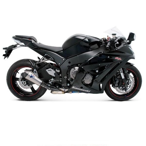 [K067080IV] Silencieux TERMIGNONI Relevance Kawasaki ZX10R NINJA 2011-2015 (Coupelle Carbone )