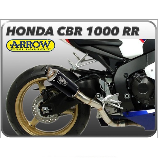 [71003GPI] ARROW GP 2 Silencer Honda CBR 1000 RR 2008-2013